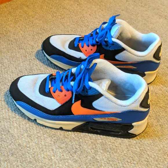 Nike Air Max 90NYC Bright Mandarin 309299-127 rare shoes